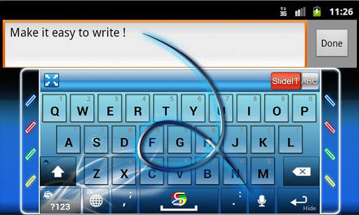 SlideIT Windows 7 Skin screenshot 3