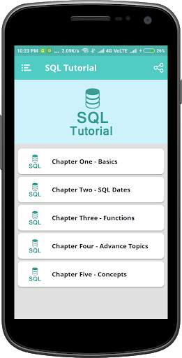 SQL Tutorial screenshot 2