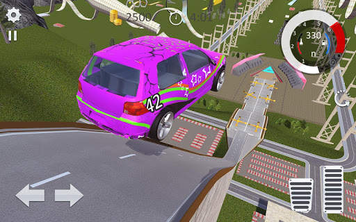 Car Crash Beam Drive: Long Jump Accident Sim screenshot 2