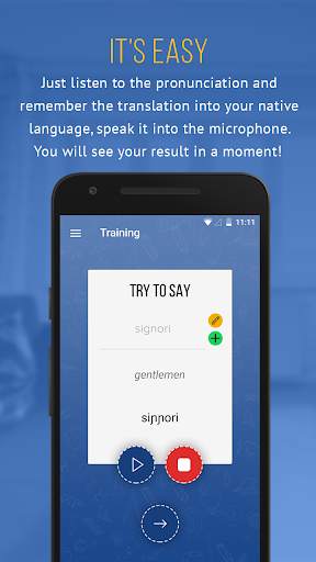 Pretty Speech - languages learning screenshot 2