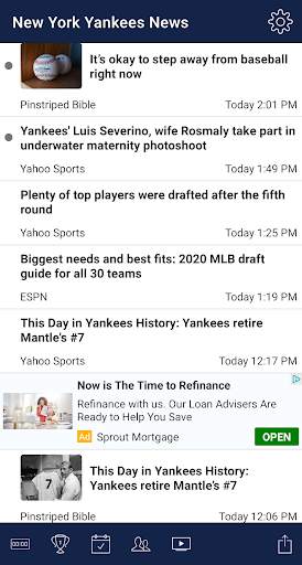 Baseball Team News - MLB edition screenshot 1