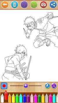 Naruto VS Sasuke Coloring Book screenshot 2