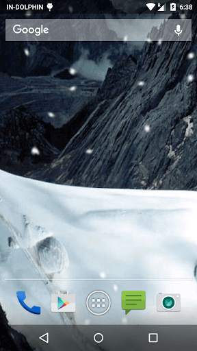 Snowfall Live Wallpaper screenshot 3