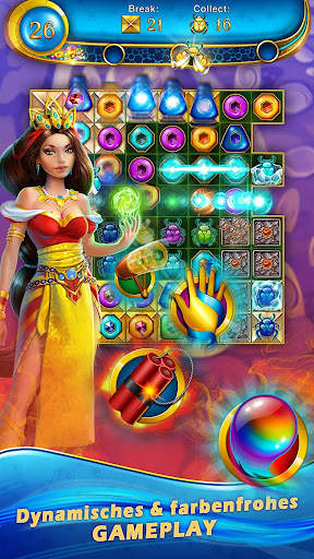 Lost Jewels - Match 3 Puzzle screenshot 1