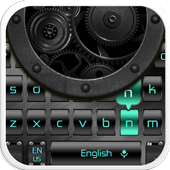 Black Metal Keyboard icon