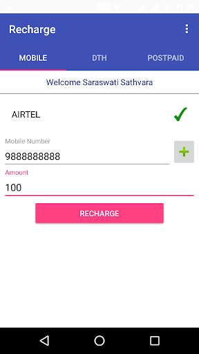 Mobile,  DTH TV, Postpaid Bill Recharge and Plan screenshot 3