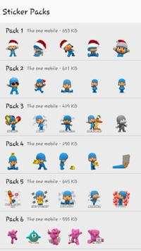 Pocoyo stickers For WhatsApp screenshot 1