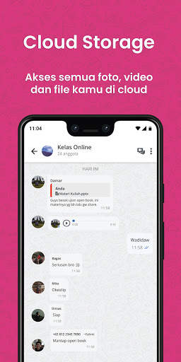 ChatAja - Indonesia Messenger & Lifestyle App screenshot 1