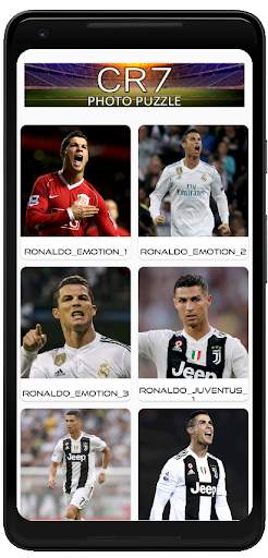 Ronaldo photo puzzle screenshot 1