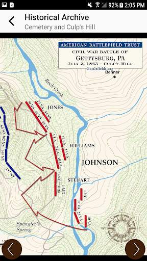 Civil War Battle Maps скриншот 2