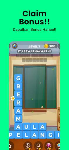 Perkataan Meletop! - Permainan Teka Silang Kata screenshot 3