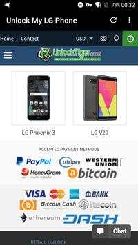 Unlock My LG Cellphone 3 تصوير الشاشة