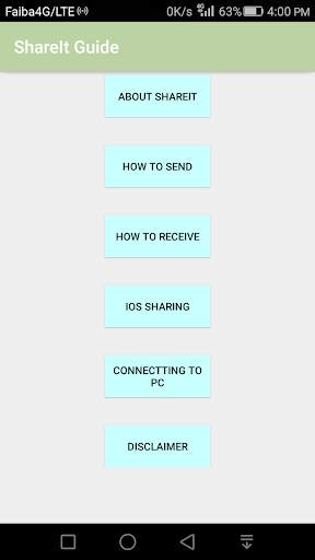 Guide for File Sharing screenshot 1