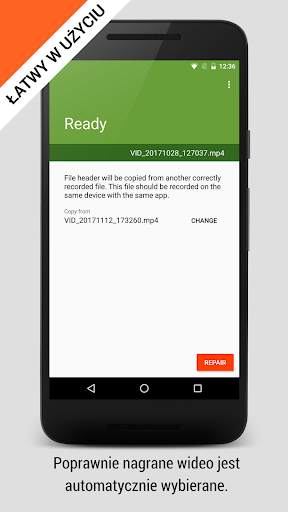 MP4Fix Naprawa Video screenshot 2
