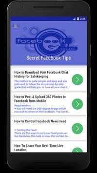 Secret Facebook Tips screenshot 1