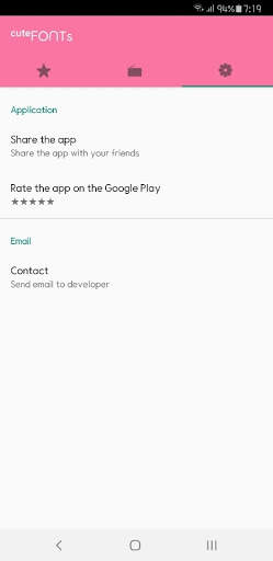 CuteFonts(Keyboard) for free screenshot 5