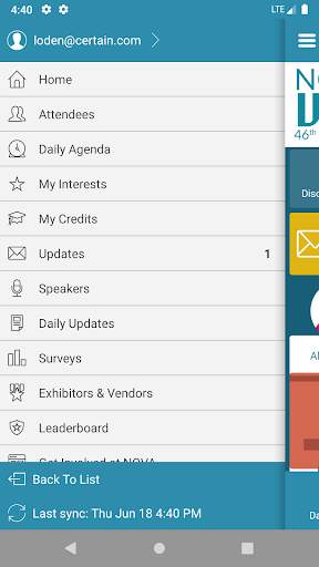 NOVA Mobile App screenshot 2