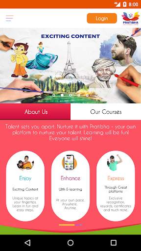 Pratibha - The Talent App screenshot 1