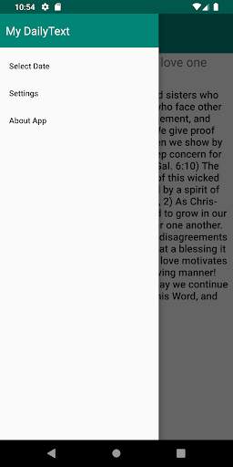 My DailyText скриншот 2