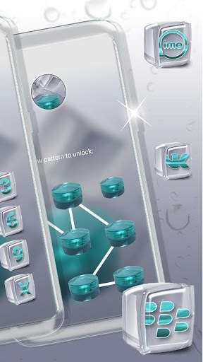 Crystal Cube Launcher Theme скриншот 5