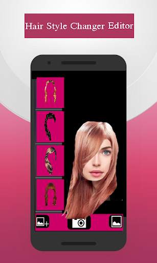 Hair Style Changer Editor screenshot 2