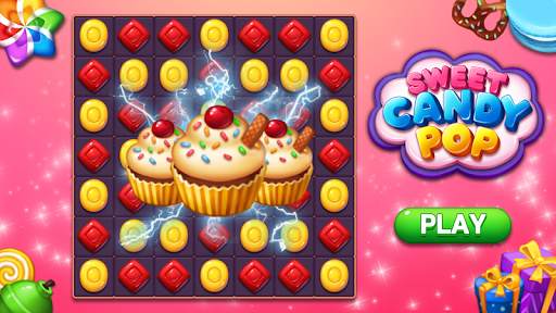 Sweet Candy Pop Match 3 Puzzle screenshot 8