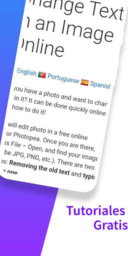 Photo Pea Editor - Editor de Fotos Gratis screenshot 4