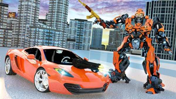 Car Robot Transformer vs War Robot simulator 2019 screenshot 3