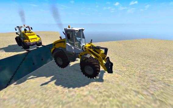 Chained Cars Driving : Tractor Farming Simulator screenshot 8
