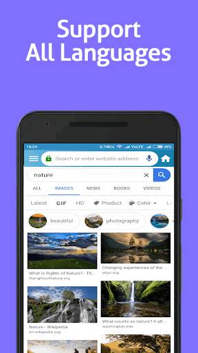 4G Browser - Internet Browser screenshot 4
