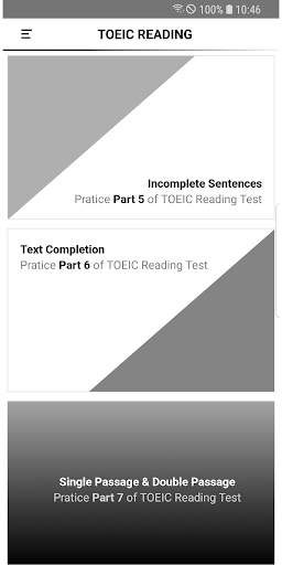Reading for the TOEIC ® Test screenshot 1