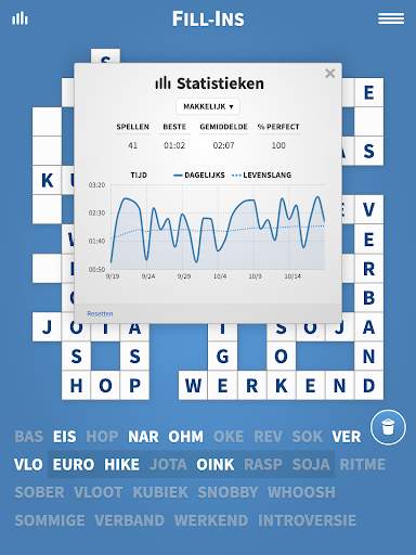 Fill-Ins · Paspuzzels screenshot 8