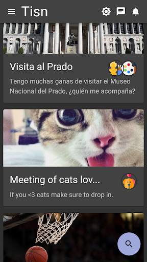 Tisn - The introverts' social network screenshot 6