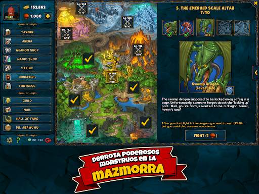 Shakes & Fidget - El RPG screenshot 10