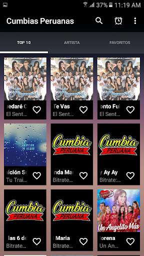 Cumbias Peruanas Gratis MP3 - Álbumes Completos screenshot 8