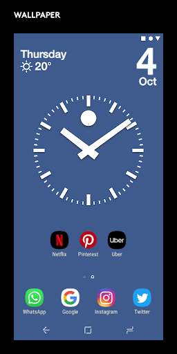 SwissClock Wallpaper and Widget screenshot 4