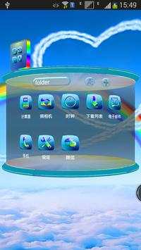 Rainbow Next Launcher 3D Theme screenshot 4