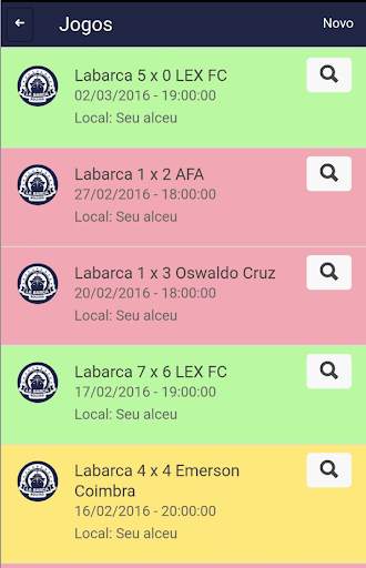 Meu Time App screenshot 2