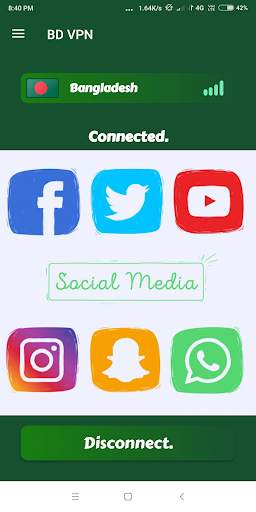 Bangladesh VPN - Free VPN & Unlimited VPN Proxy screenshot 3