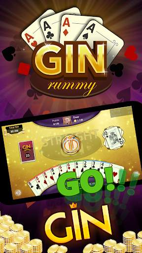 Gin Rummy - Offline Card Games screenshot 1
