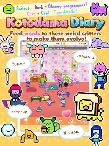 Kotodama Diary: Cute Pet Game screenshot 9
