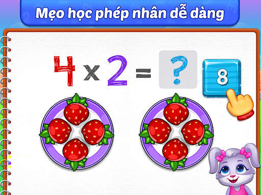 Trò chơi học toán phép nhân screenshot 9