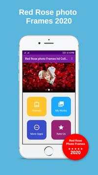 Red Rose Photo Frames HD Collection Photo Editor screenshot 2