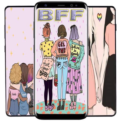 Girl BFF Wallpaper 1.0