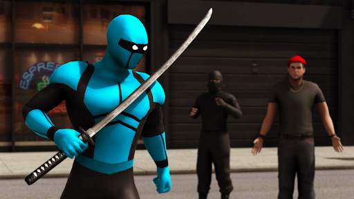 Blue Ninja : Superhero Game screenshot 2