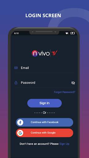 nvivoTV - TV Shows,Originals,Movies - Mobile App screenshot 2