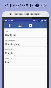My Videos Downloader: Social Media Videos 2018 screenshot 6