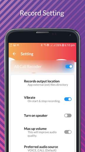 Call Recorder - Auto Call Recorder 2021 screenshot 6