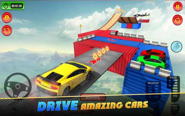Car Stunts Driving - Extreme City GT Race Ramp screenshot 2