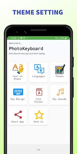 My Photo Keyboard -Emoji keyboard -Keyboard Themes 8 تصوير الشاشة